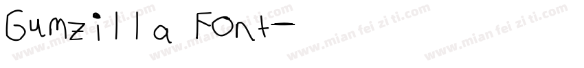 Gumzilla Font字体转换